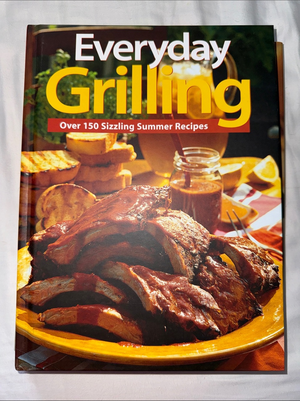 Southern Living Everyday Grilling Cookbook - Yellow and Brown Cover
